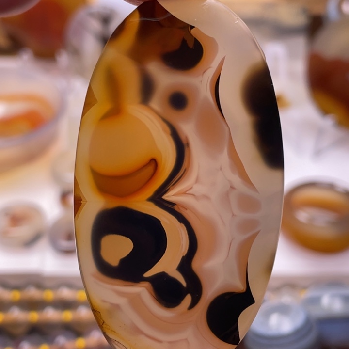 玛瑙/玉髓未镶嵌吊坠(不含链)