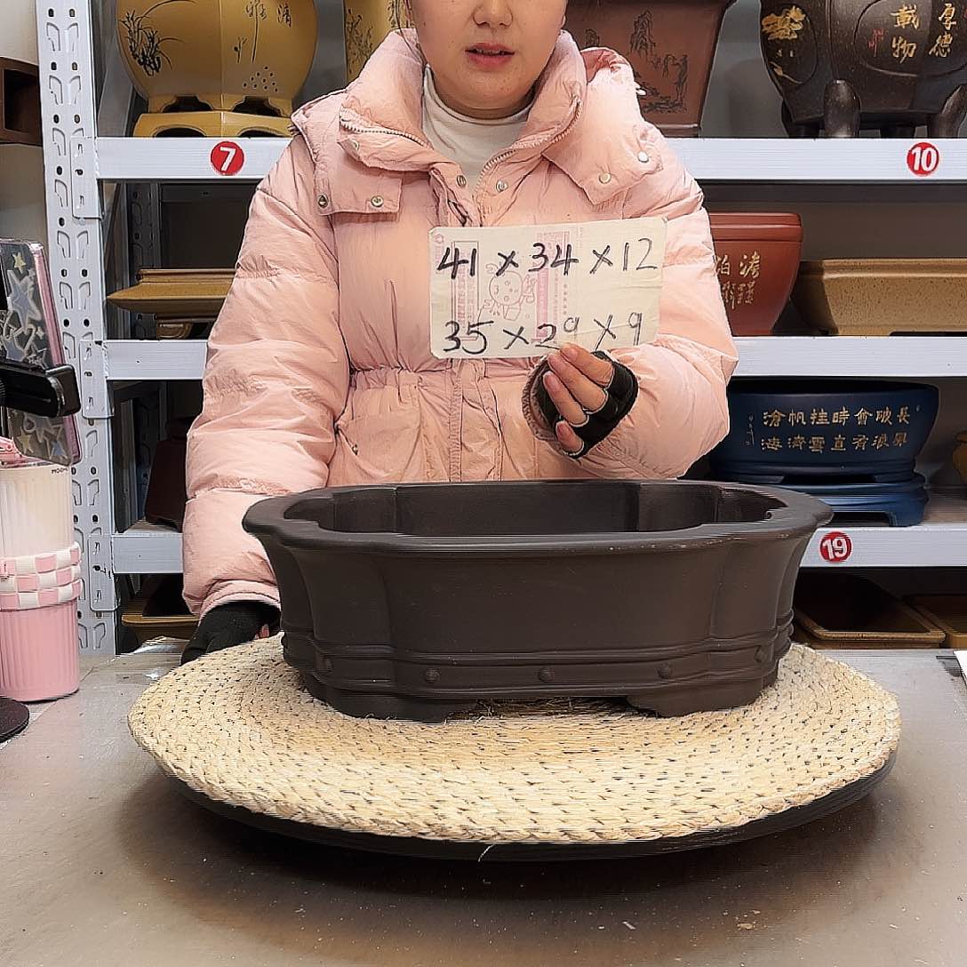 紫砂花盆紫砂花盆