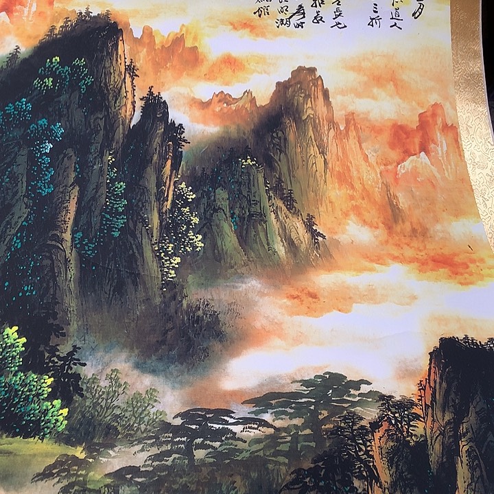 竖款装饰画装饰画