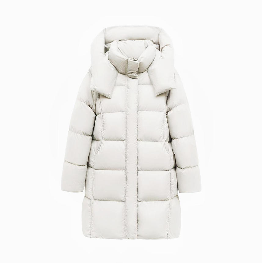 【现货+运费险】零动感泡芙中长款加厚保暖连帽冬季羽绒服