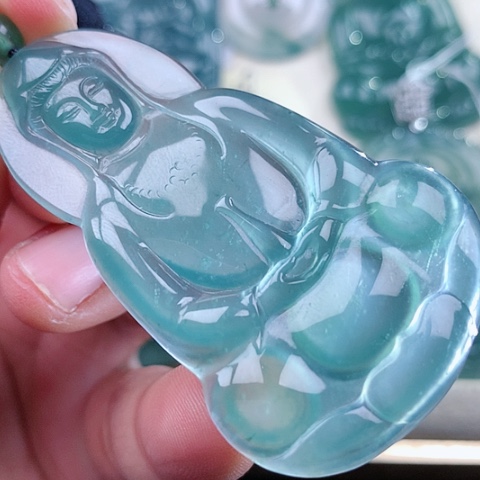 【闪购商品】翡翠颈饰未镶嵌天然翡翠