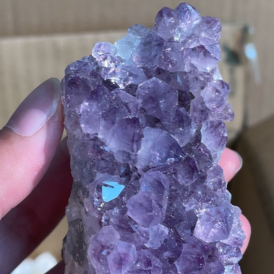 手链水晶未镶嵌紫晶 14号