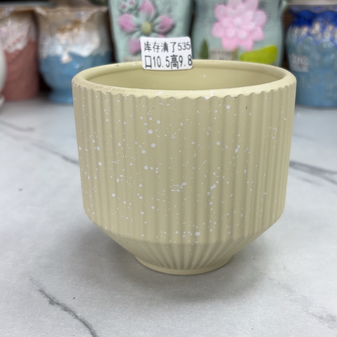 @夏西陶瓷花盆@@5535