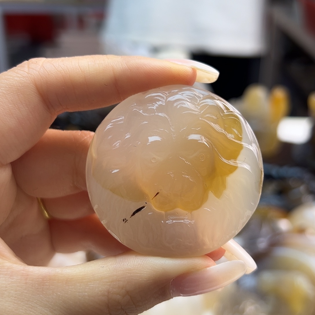 玛瑙/玉髓未镶嵌吊坠(不含链)