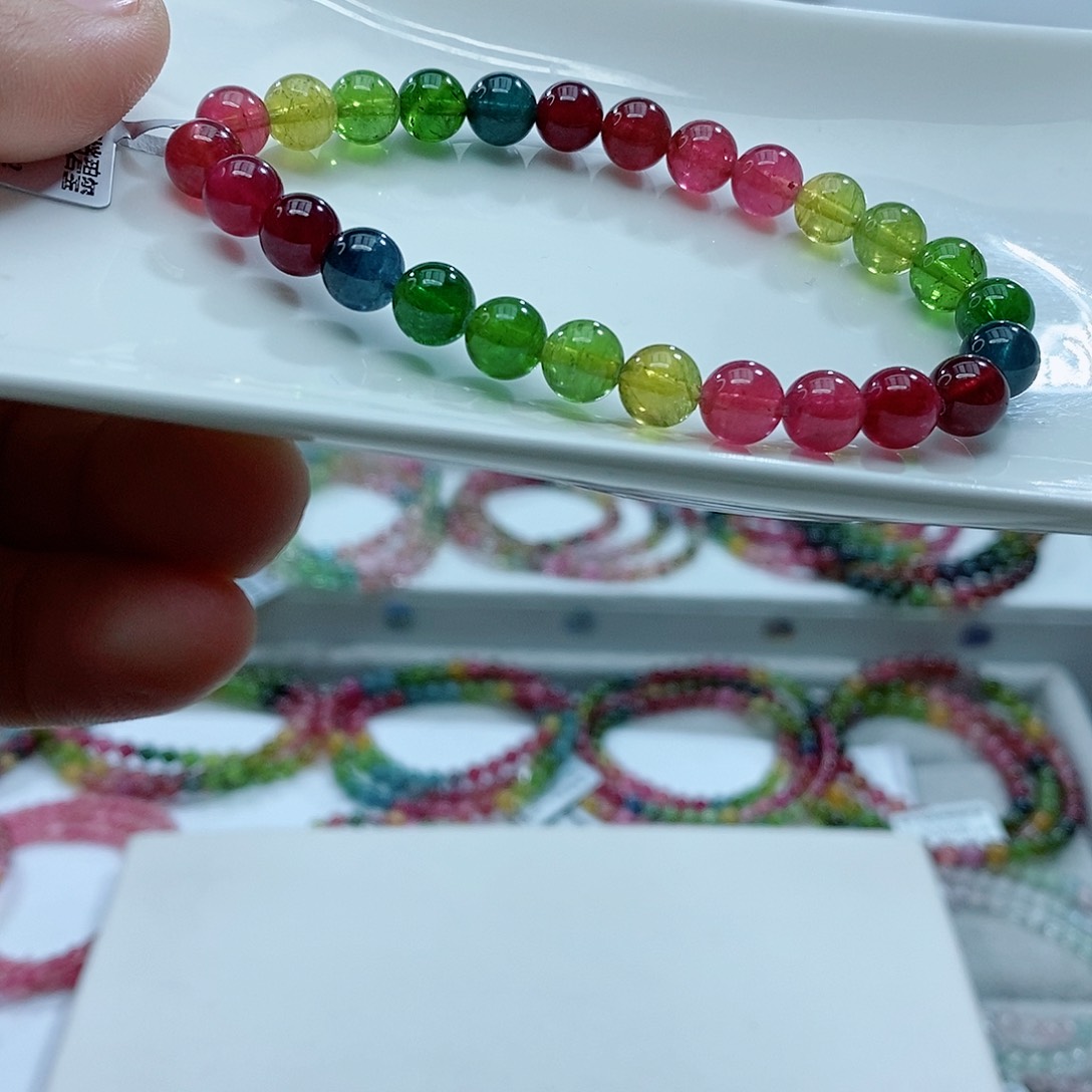 碧玺手链未镶嵌碧玺