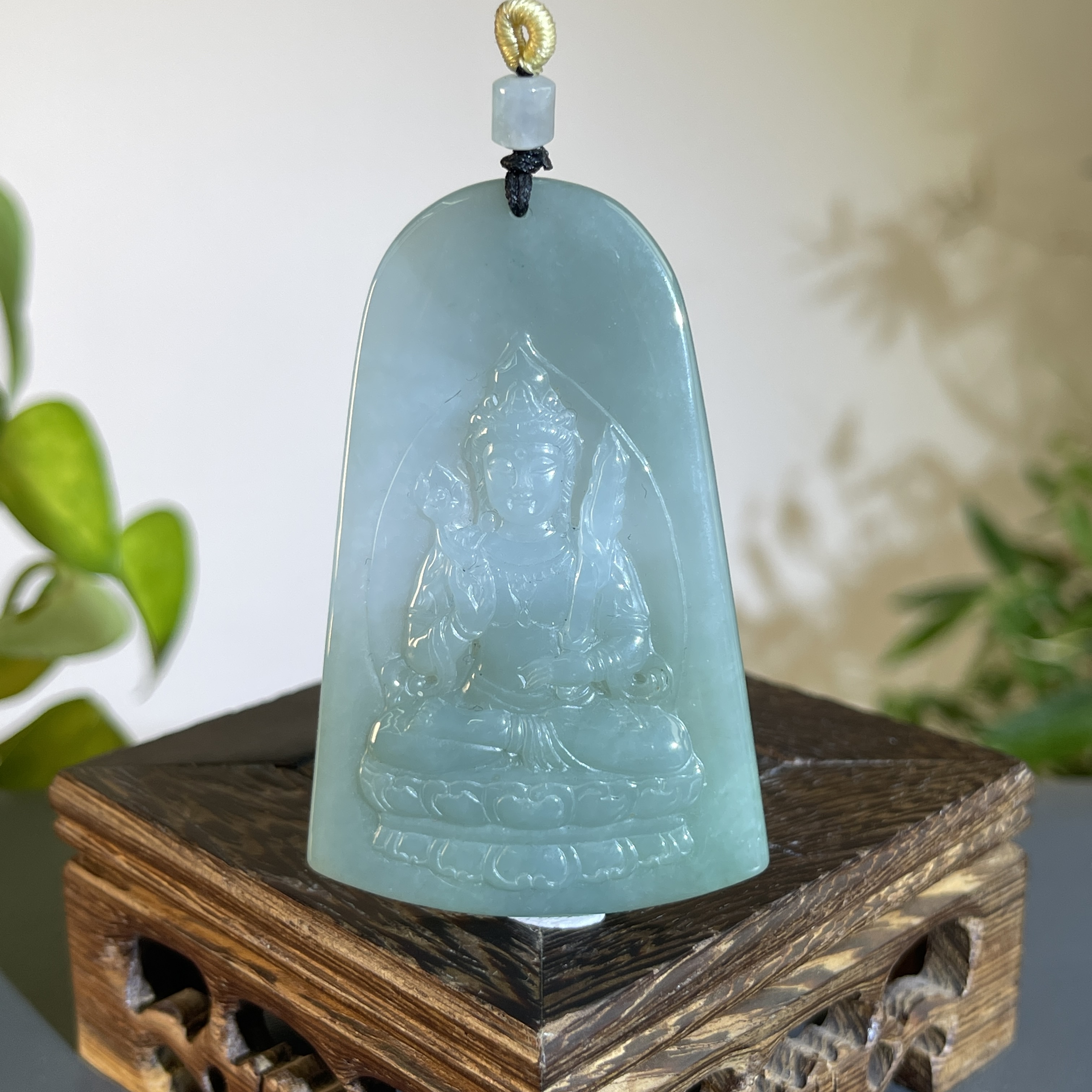 JTW14-107 天然缅甸A货翡翠 虚空藏