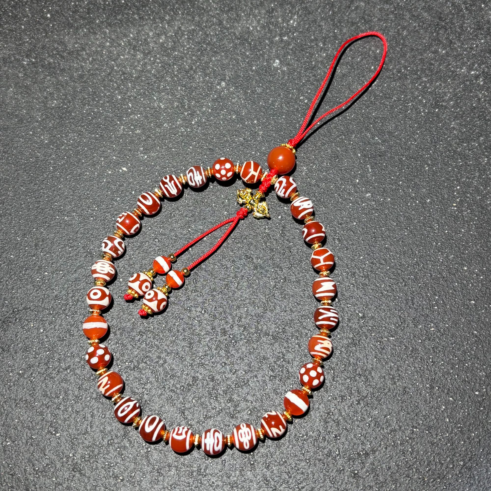 【云禧珠宝】玛瑙手机链DS120322-多样性发其一