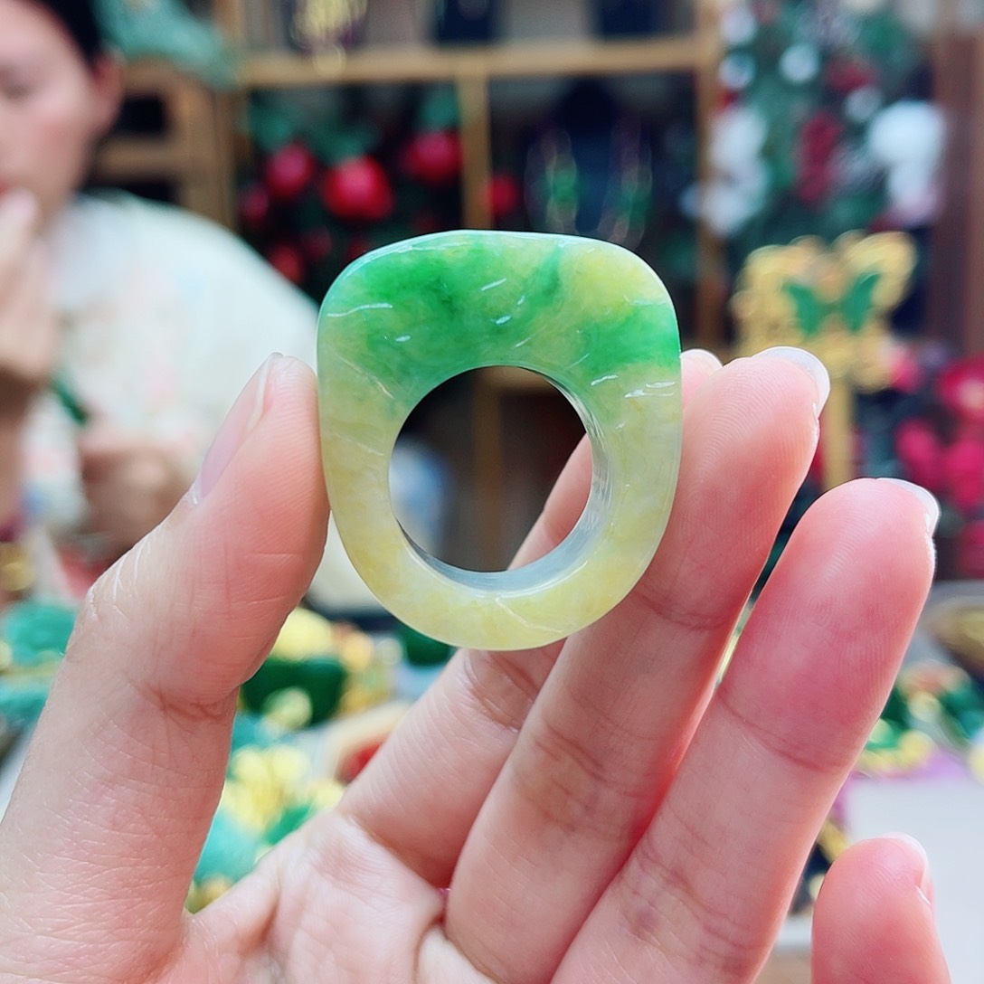 未镶嵌戒指翡翠48小时鉴赏期1