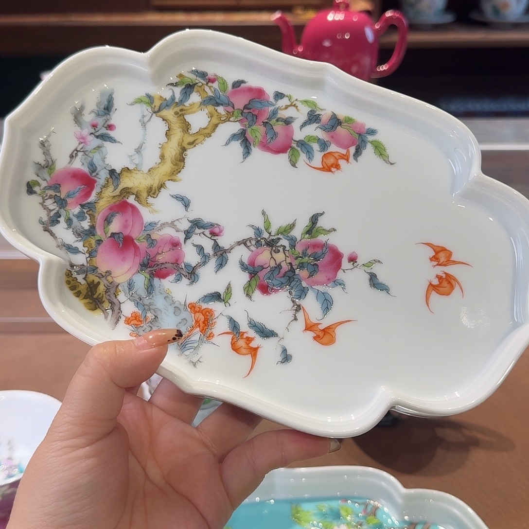 珐琅彩主人杯茶具系列