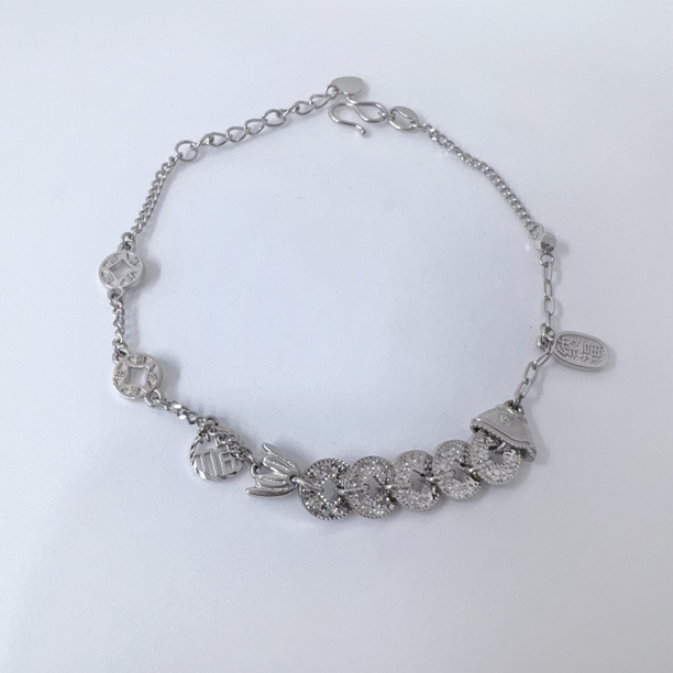 熙冉金珠宝铂金Pt950手链