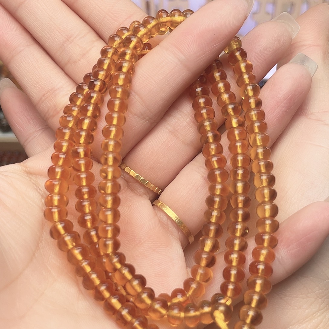 琥珀未镶嵌裸石6+