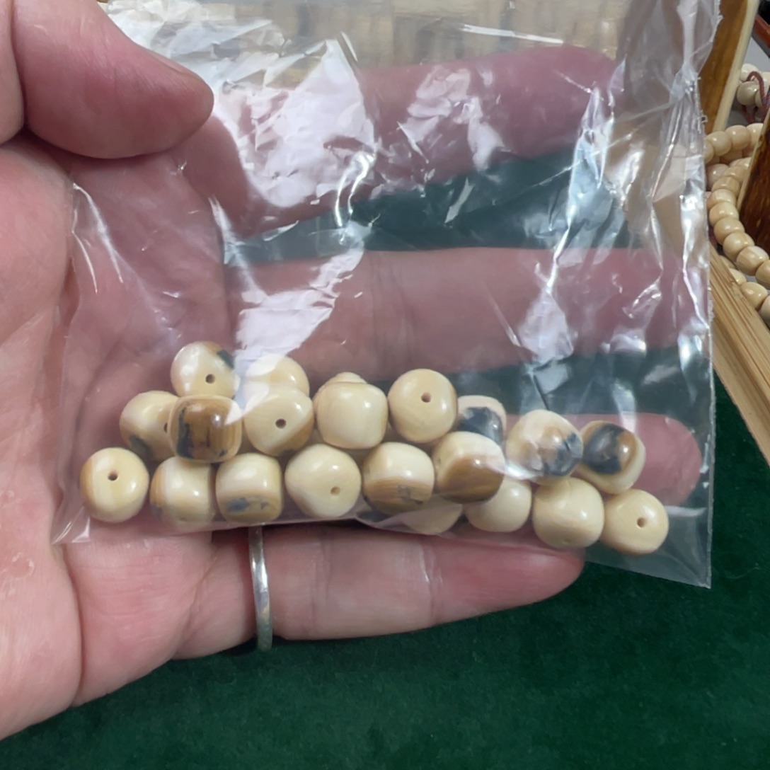 猛犸象牙手串/手链/手镯瑕疵散珠
