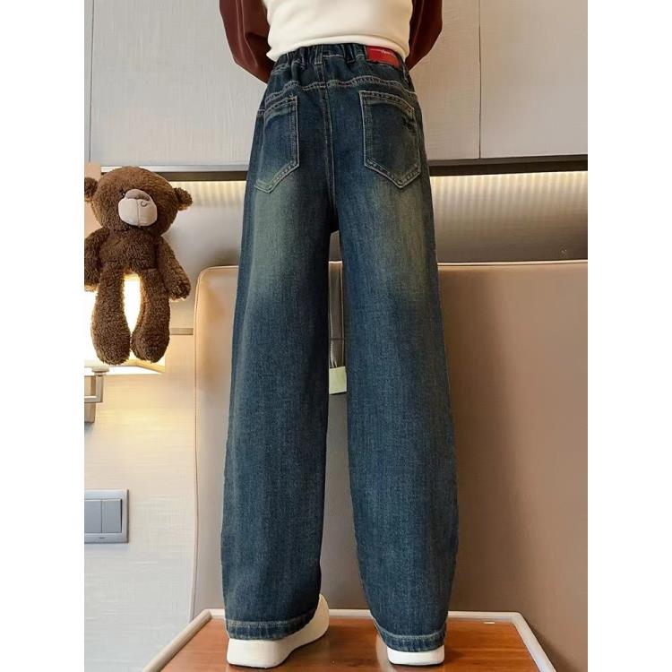 405420《现》优选韩版儿童休闲舒适洋气春夏百搭牛仔裤