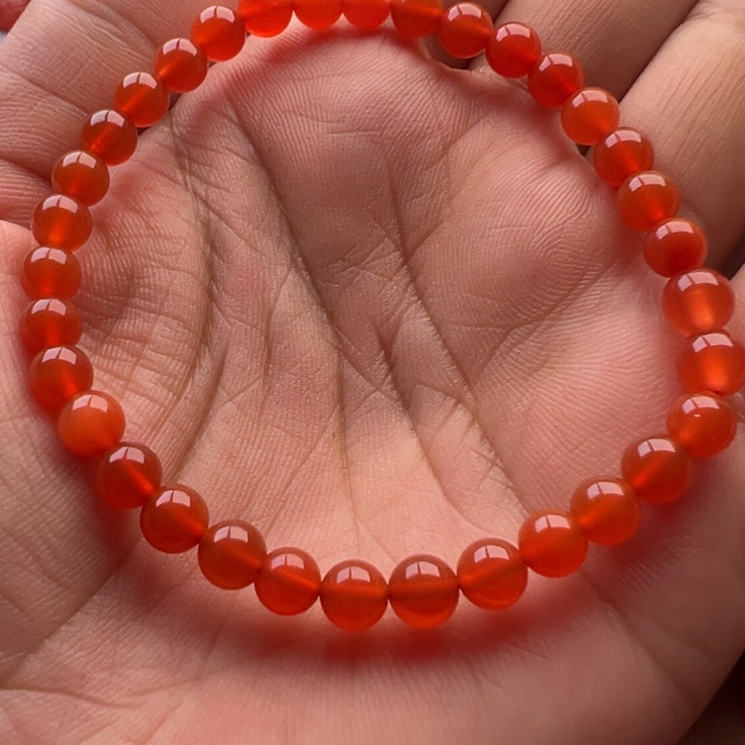 南红玛瑙圆珠5未镶嵌