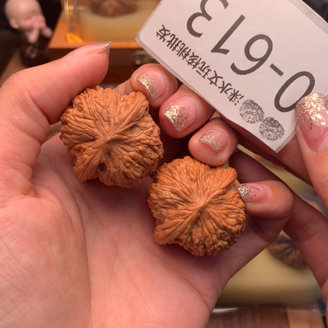 文玩核桃把件35正磨