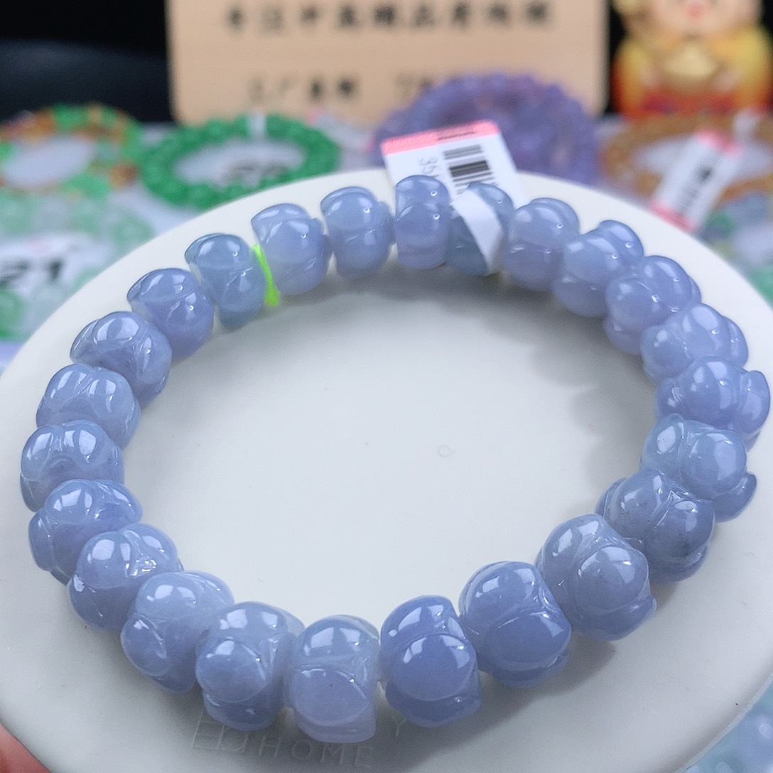 翡翠手链未镶嵌卡10