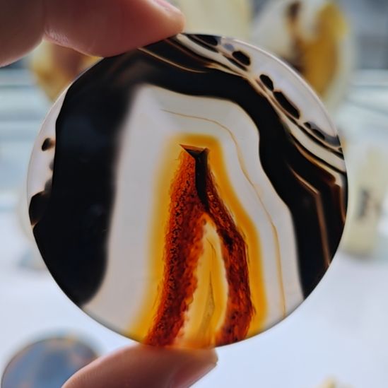 玛瑙/玉髓未镶嵌吊坠(不含链)