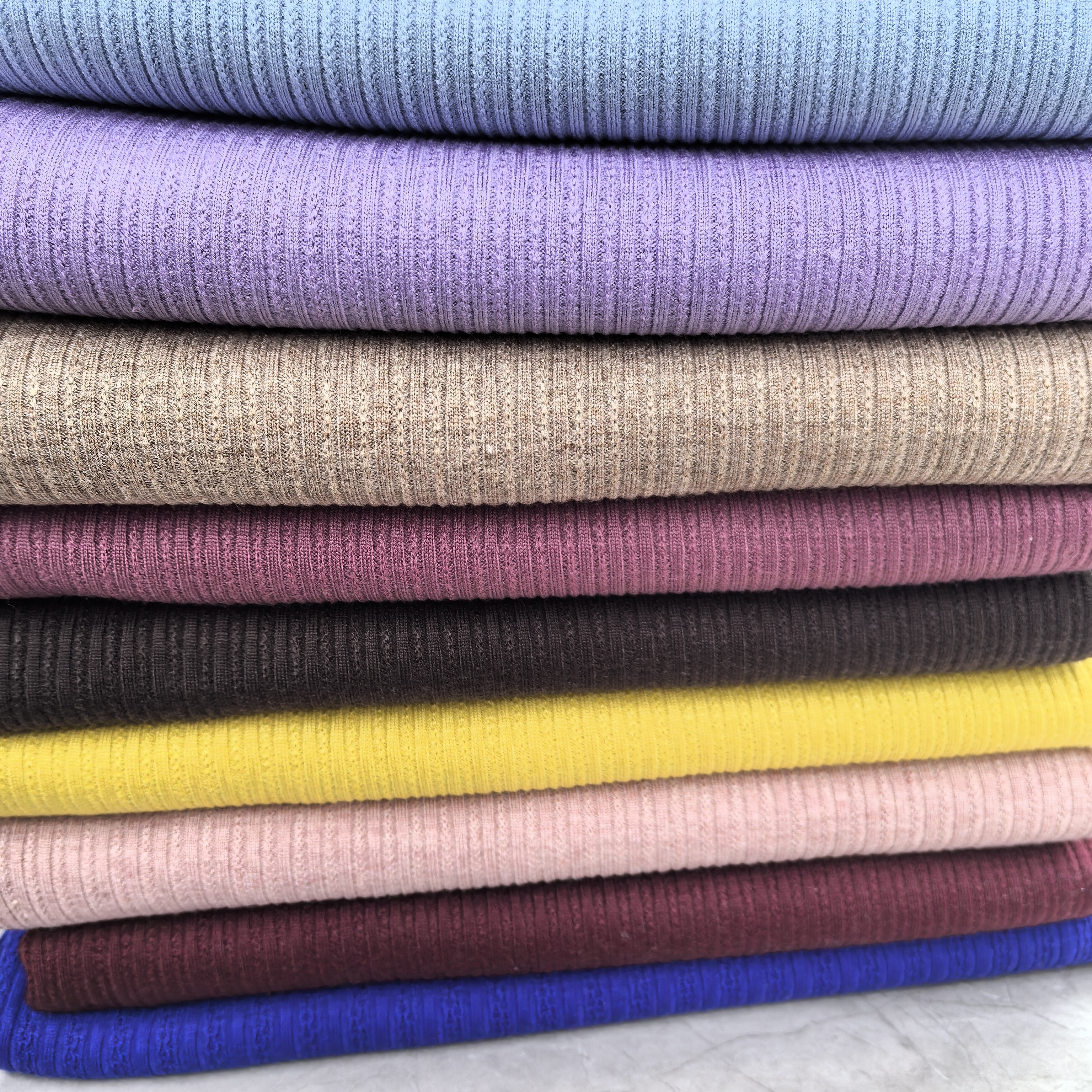 小薇家布面料【小羊绒提花】