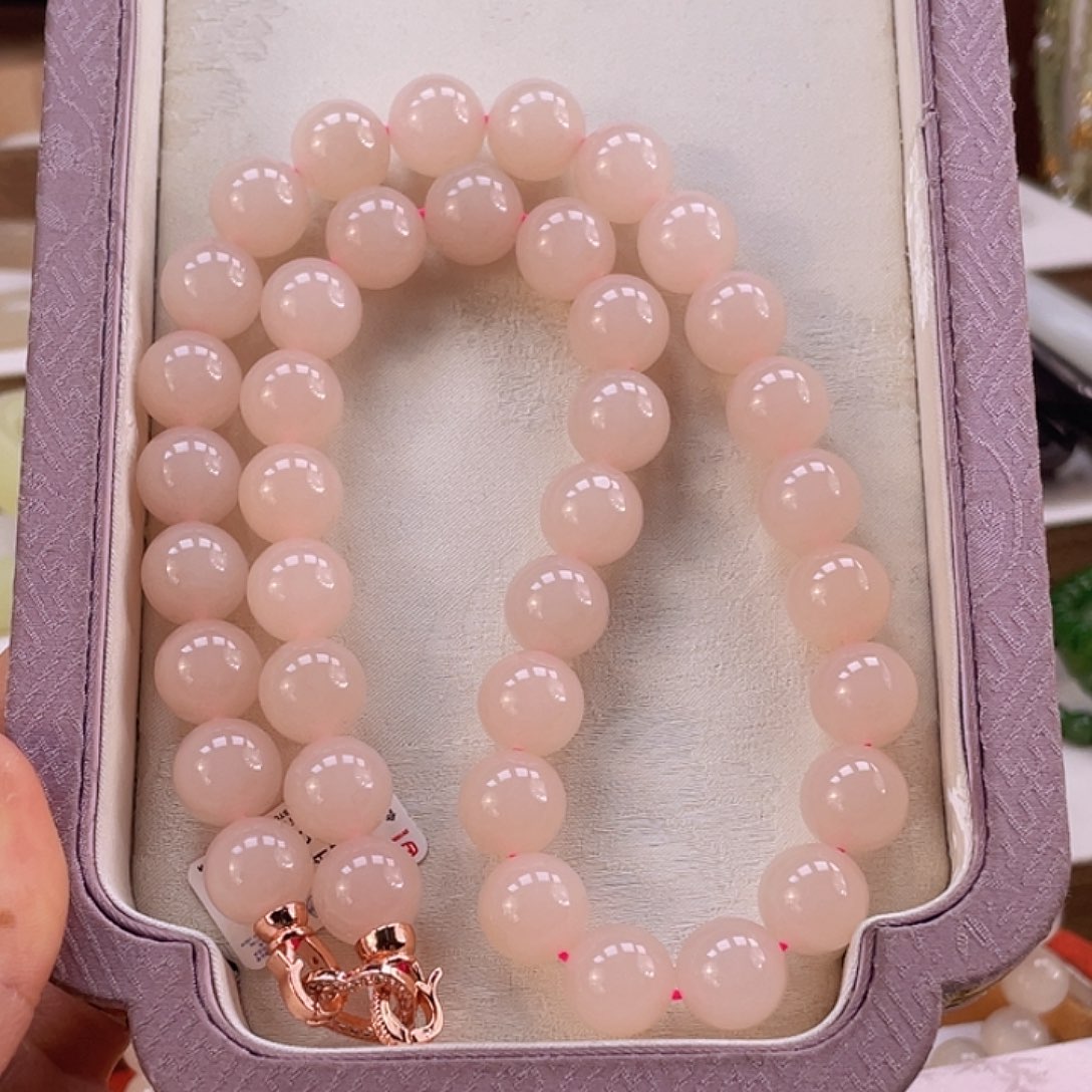 和田玉项链未镶嵌开****3