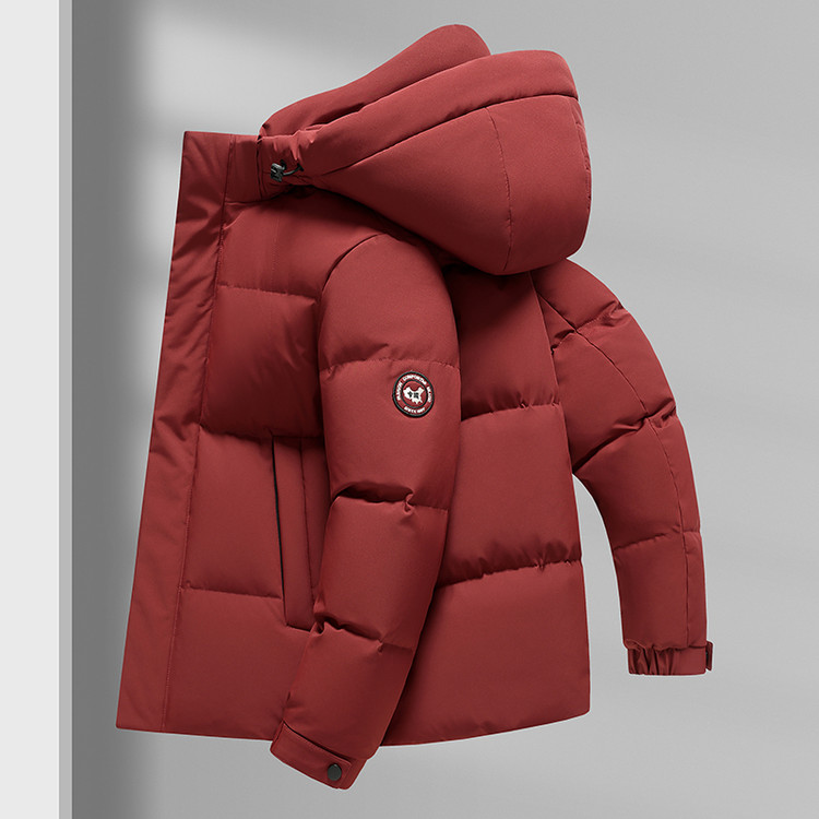 2025年冬季羽绒白鸭绒时尚简单大气保暖