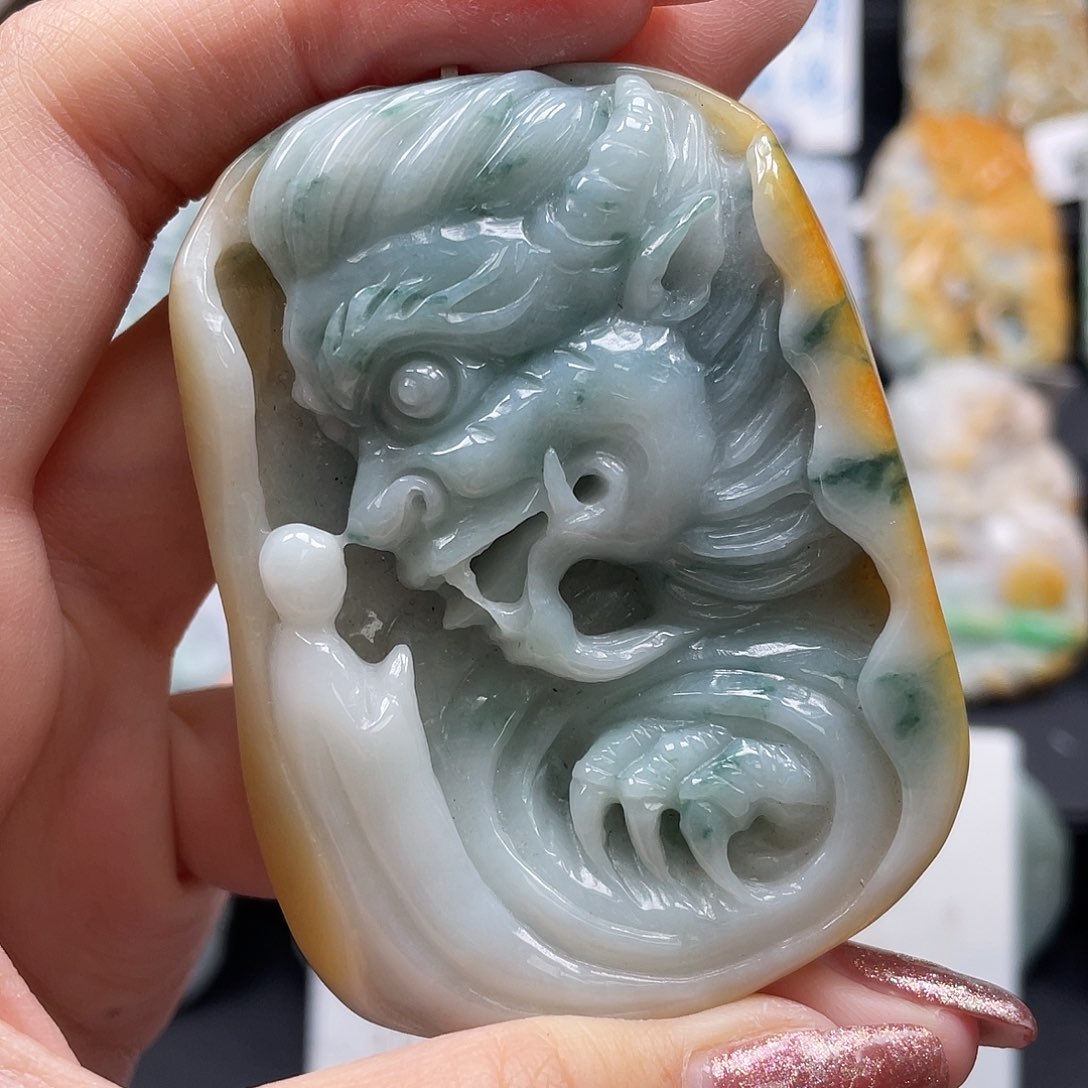 翡翠吊坠(不含链)未镶嵌