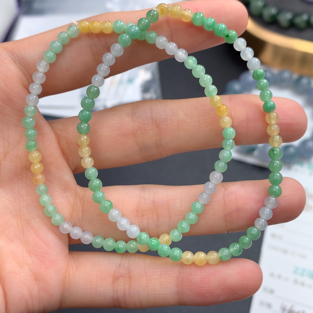 未镶嵌手链翡翠翡翠手串（多样性任选其一发货）