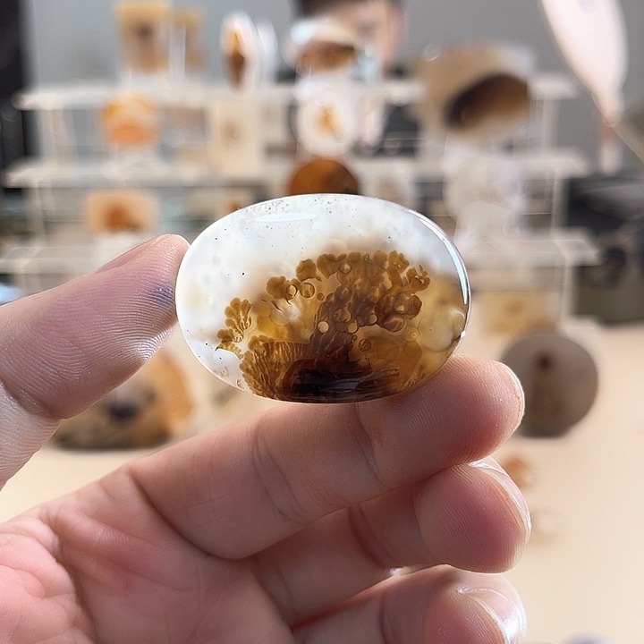 玛瑙/玉髓未镶嵌吊坠(不含链)