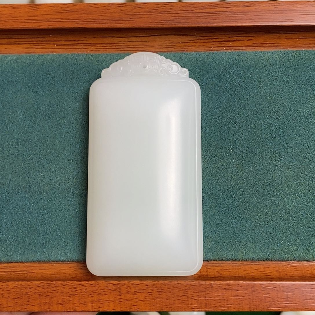 和田玉吊坠(不含链)未镶嵌蓝**奇