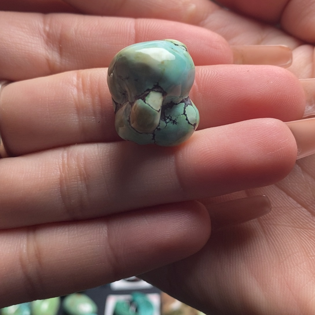 绿松石珠宝奇石未镶嵌