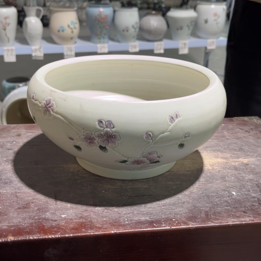 陶瓷这是我早睡早起去 给