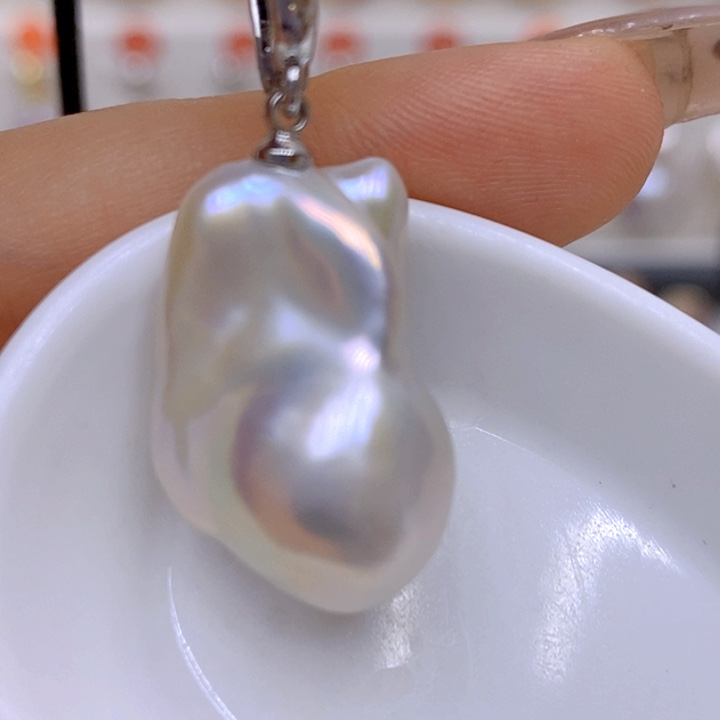 未镶嵌吊坠(赠链)淡水珍珠