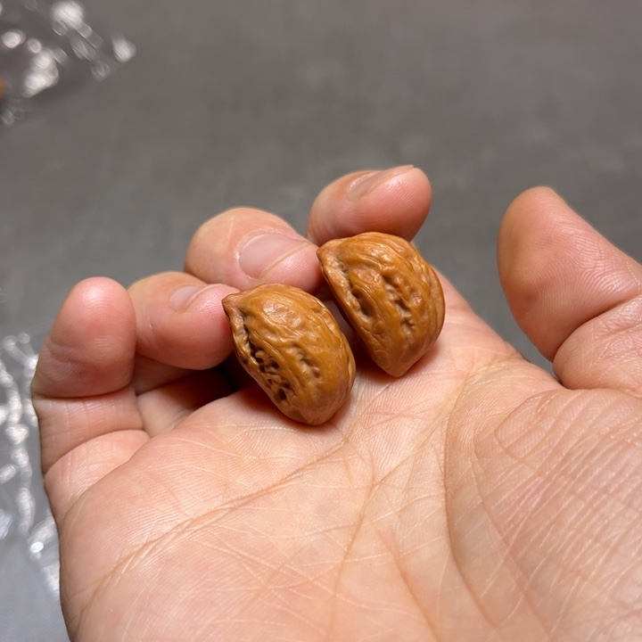 文玩核桃把件半壁8641