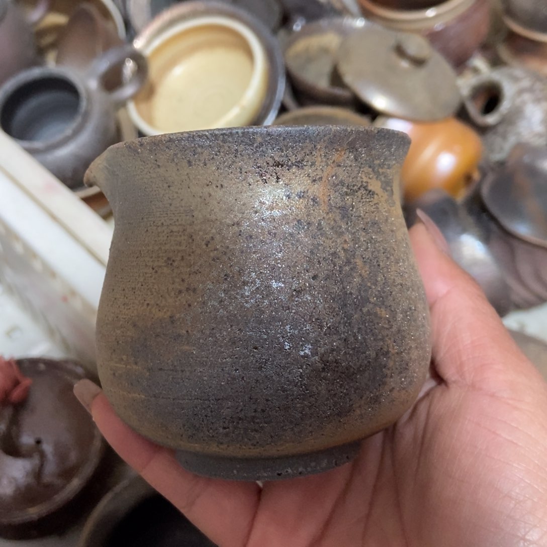 杯子柴烧茶器福利不圆