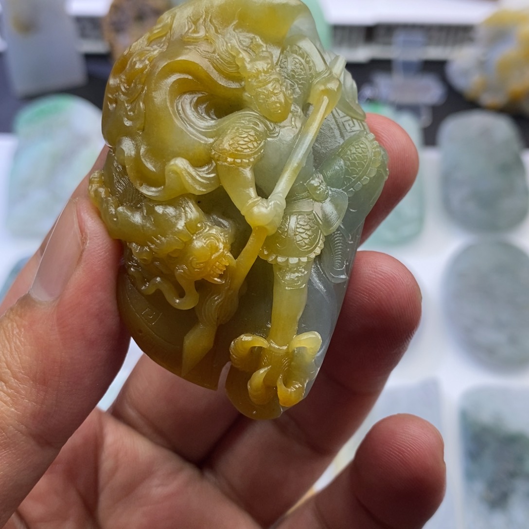 定制翡翠未镶嵌狂*