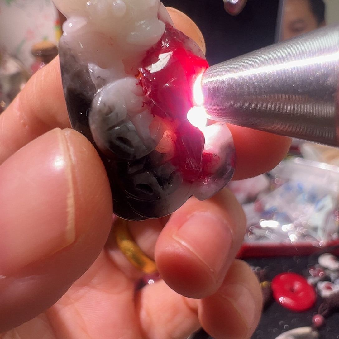 天然辰砂牛气冲天