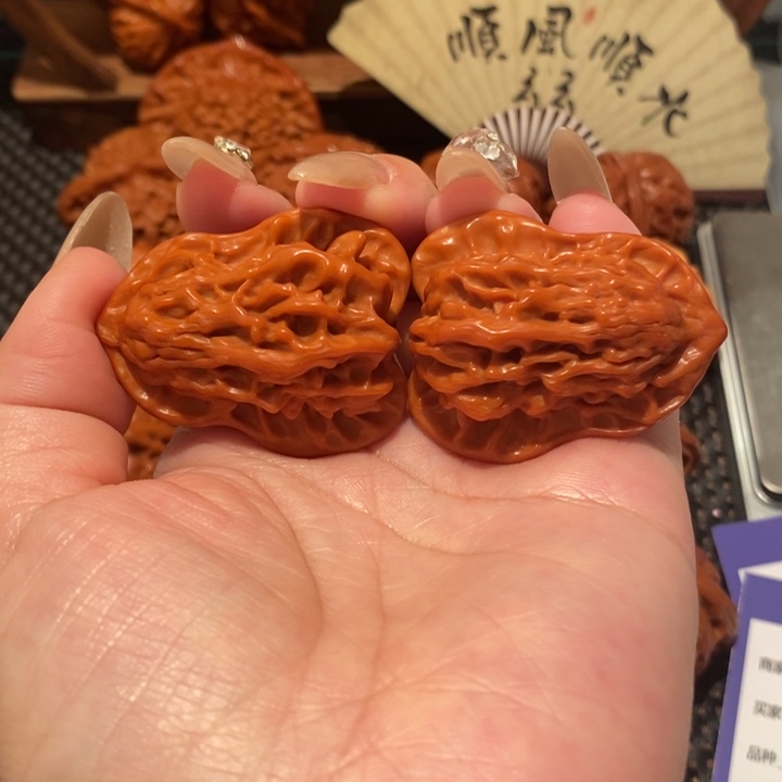 文玩核桃把件35盘山葫芦1403