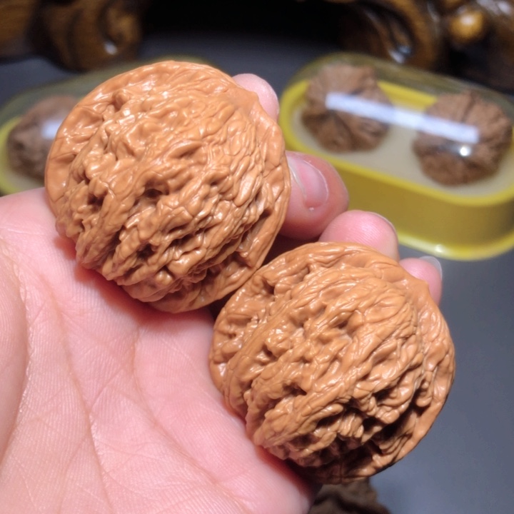 文玩核桃把件39麦虎