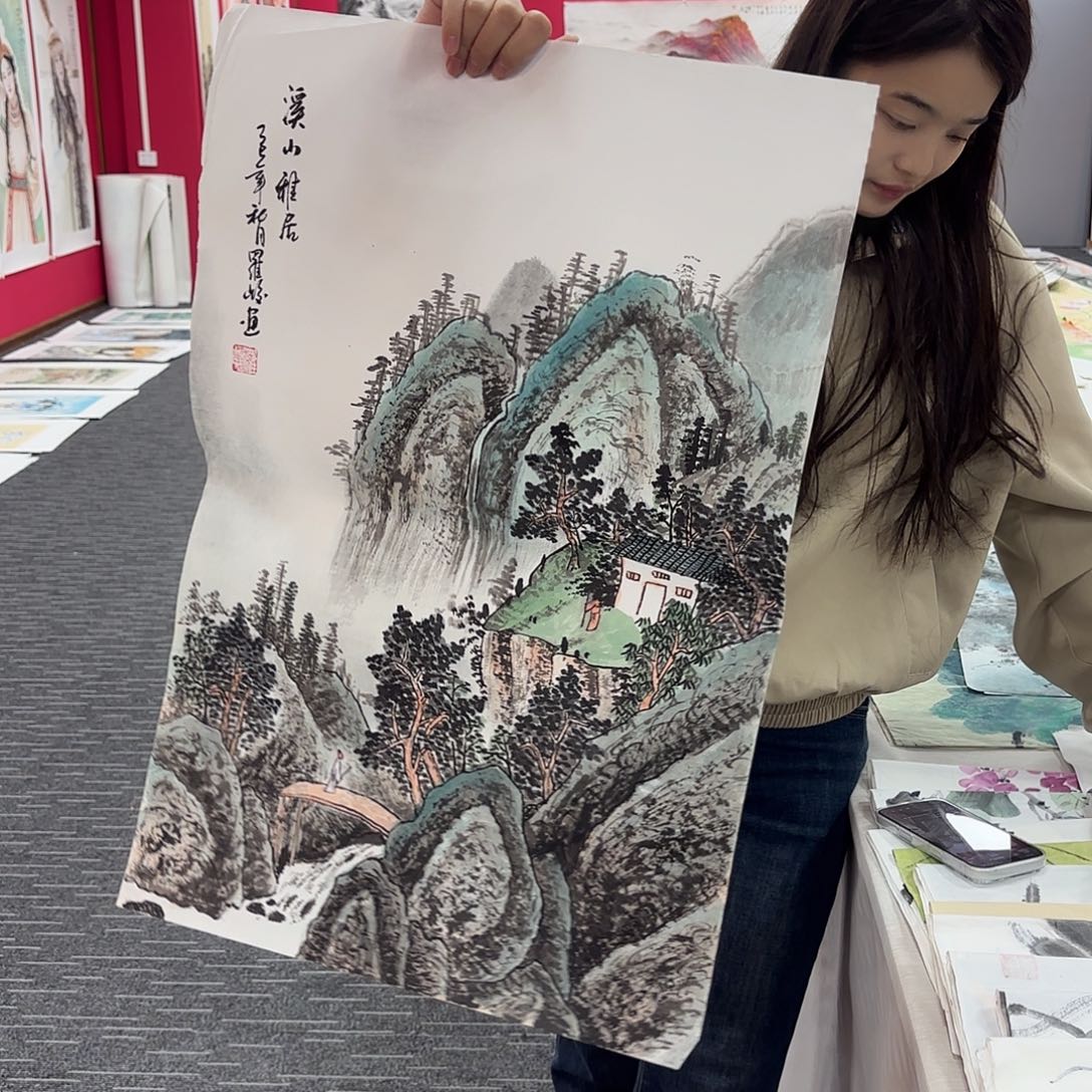 国画国画作品纯手绘