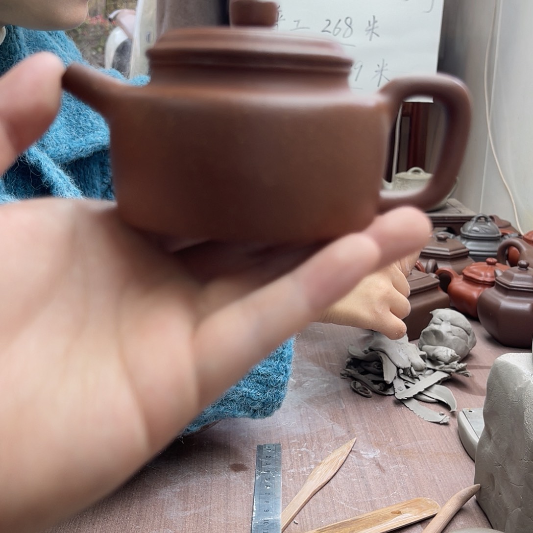 紫砂茶壶东*德钟一个150cc