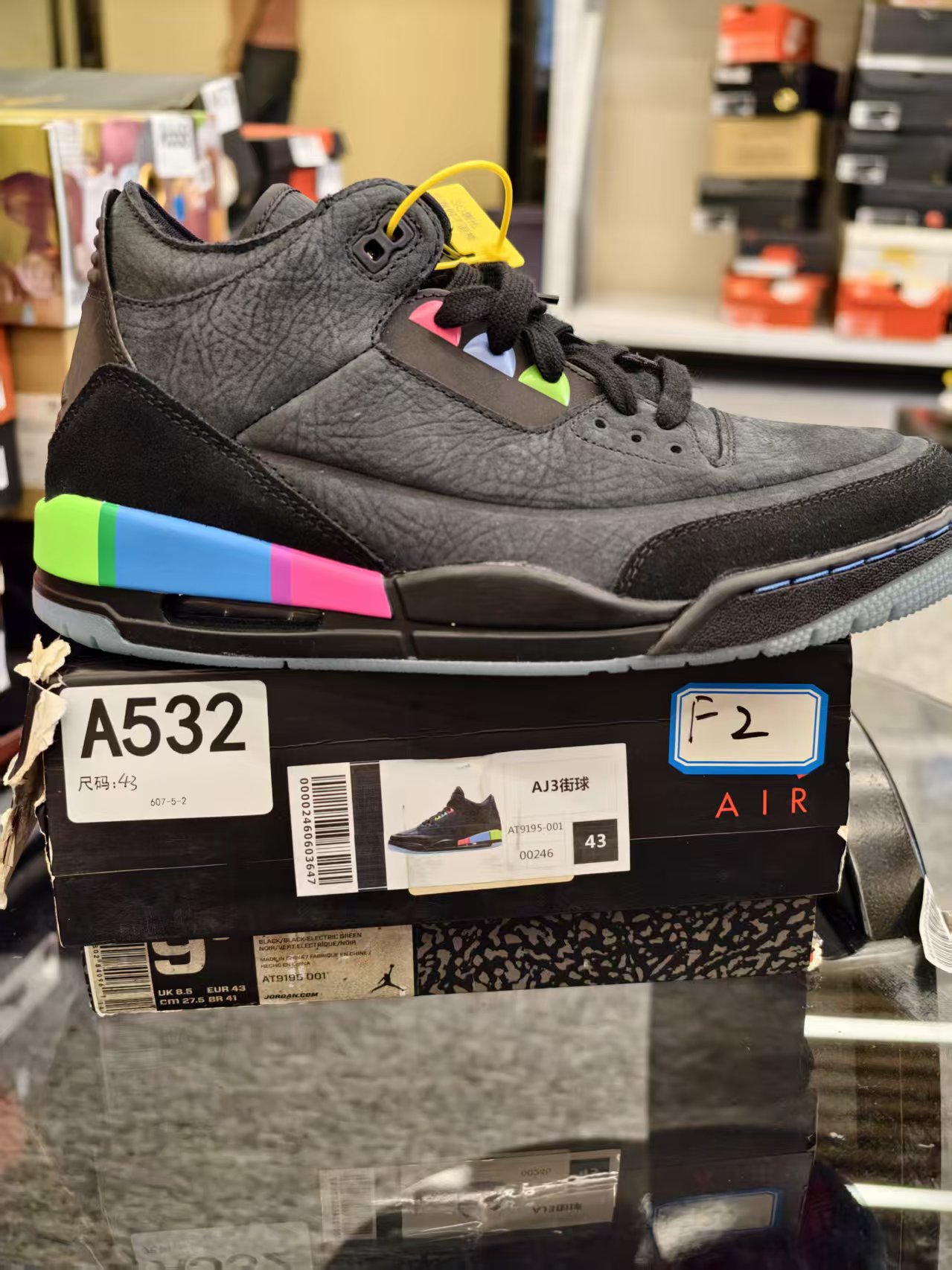 Nike aj3街球高帮 43码 全新原盒  11月26 gui A532