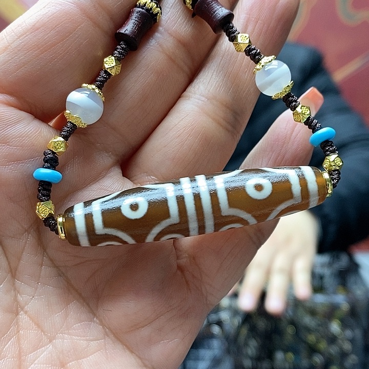 玛瑙/玉髓颈饰合金