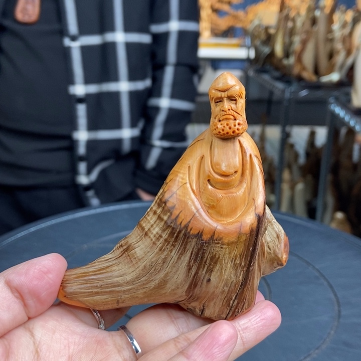 柏木（崖柏）手把件