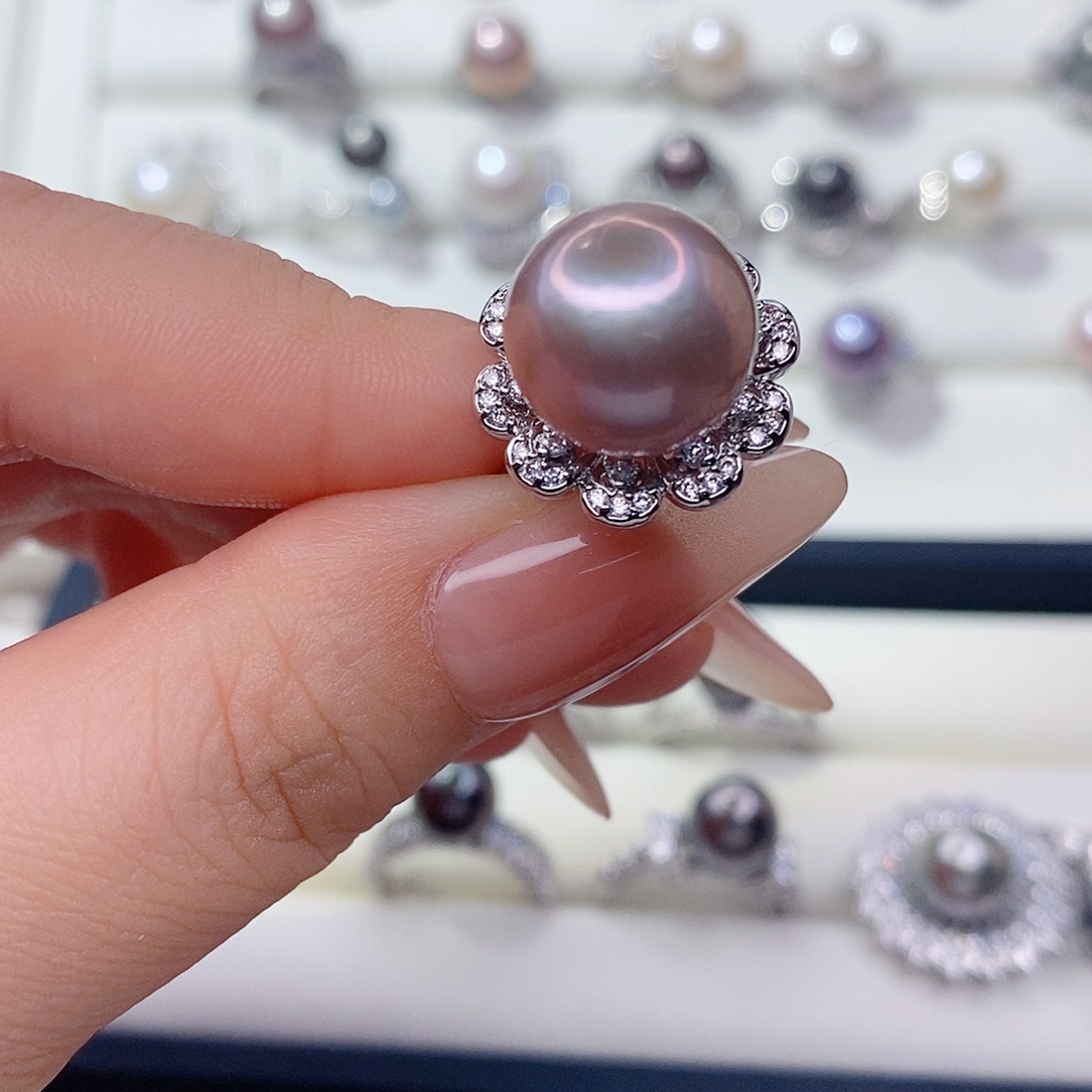 戒指未镶嵌淡水珍珠