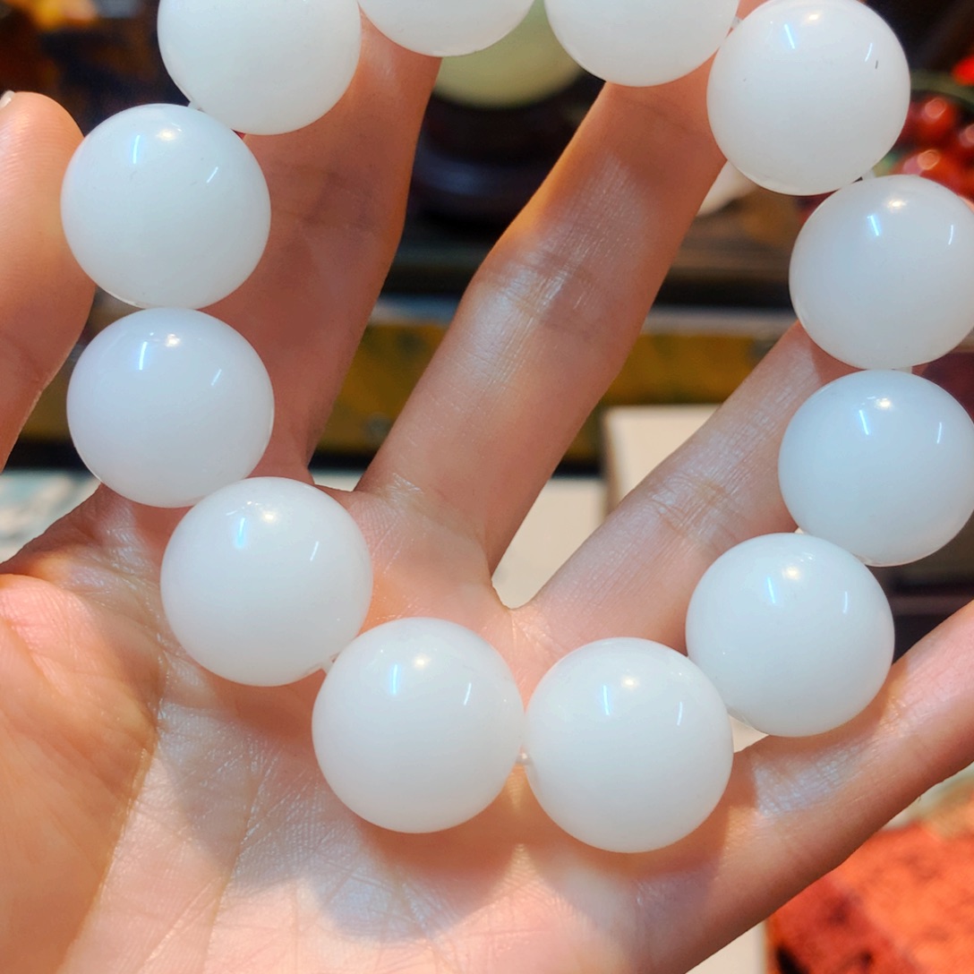 和田玉（白玉）颈饰未镶嵌