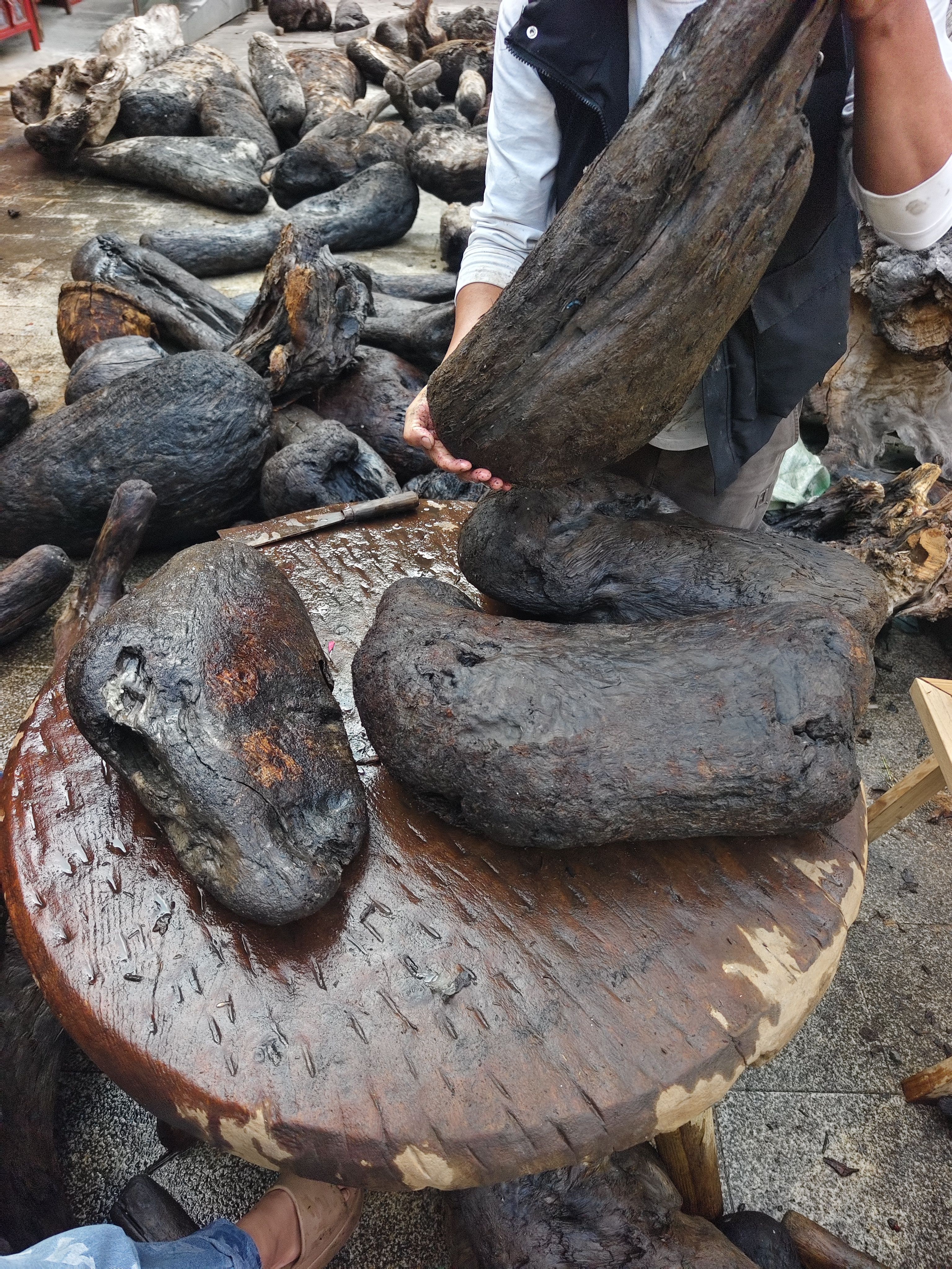 民间使用风化木漂流木