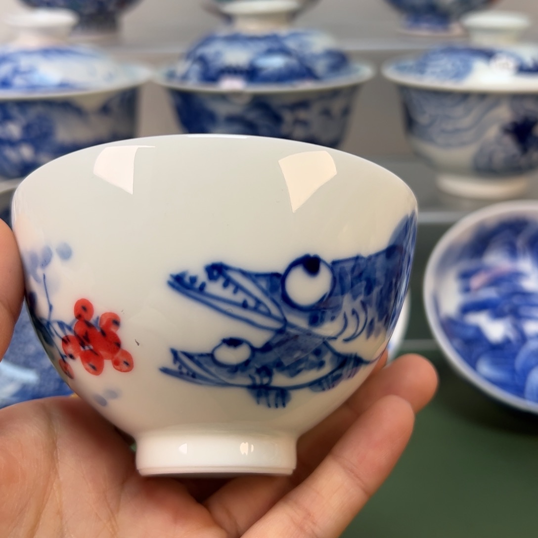 杯木木景德镇纯手绘茶具101