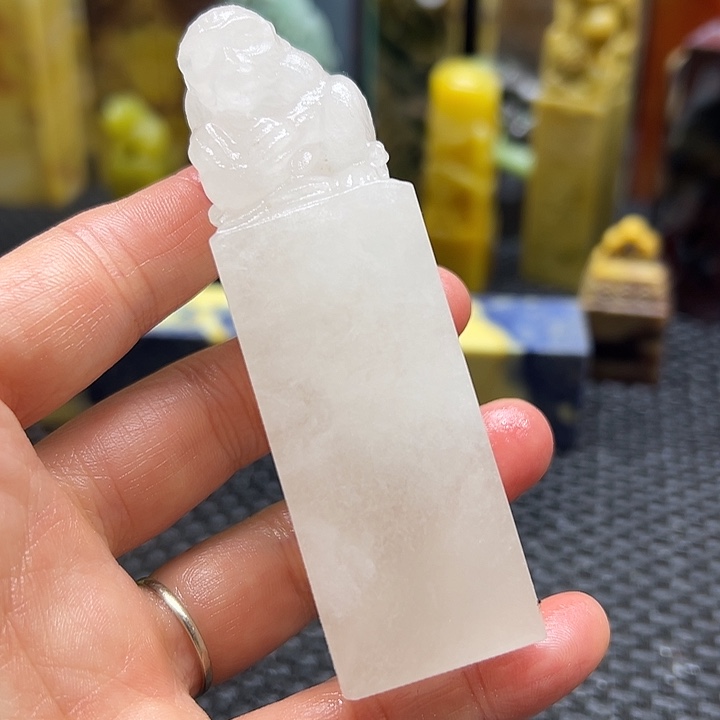 花***艺青田石印章石印章石