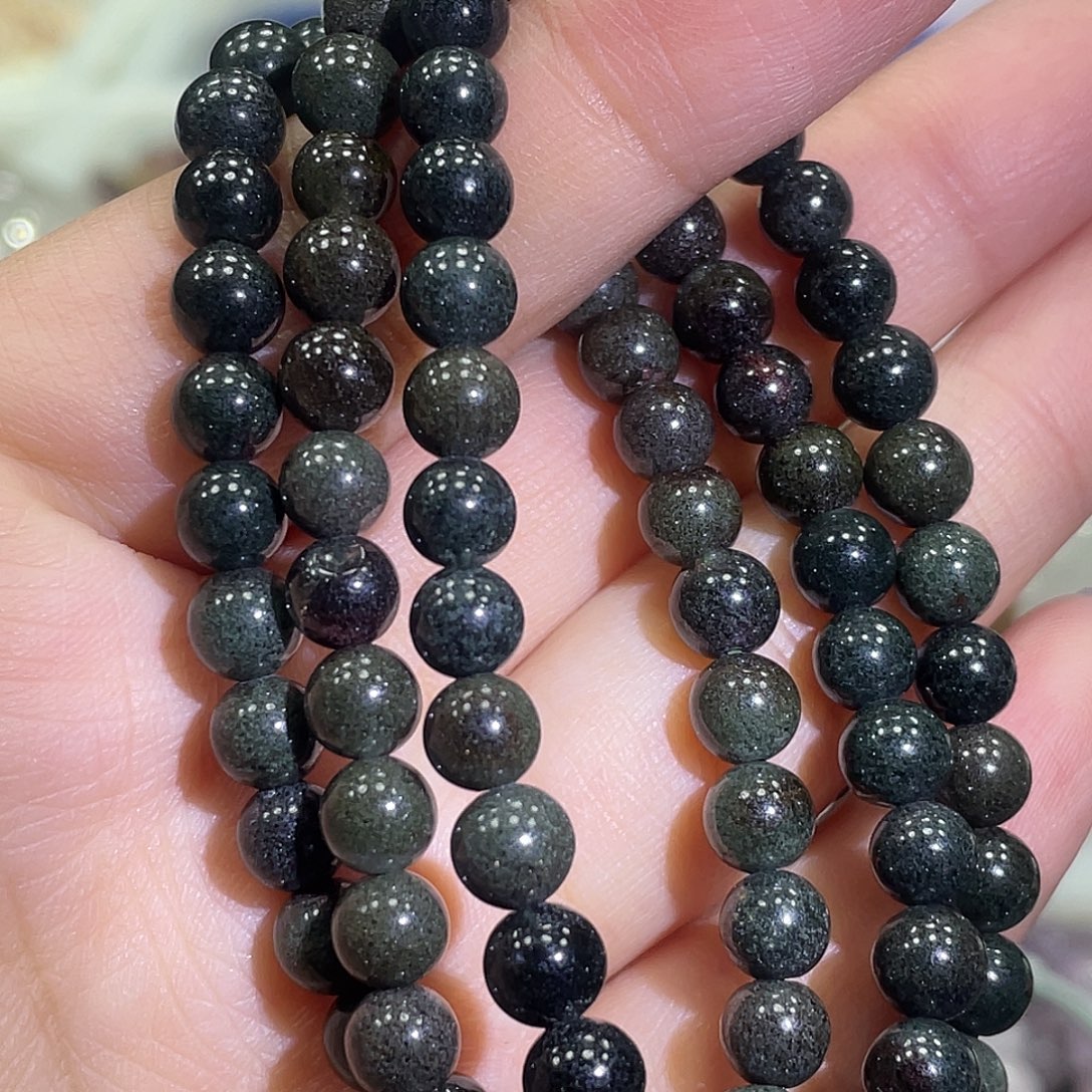 未镶嵌手链水晶深藏不露绿幽灵三圈6m