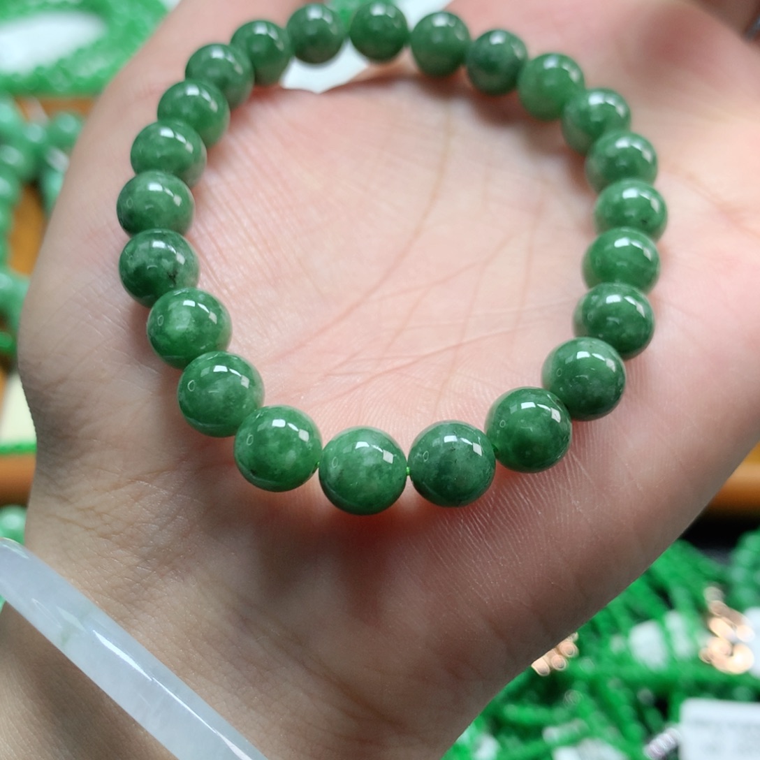 翡翠未镶嵌手链翡翠
