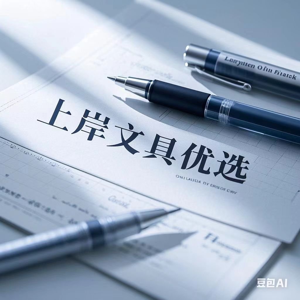 上岸文具优选点石系列中性笔